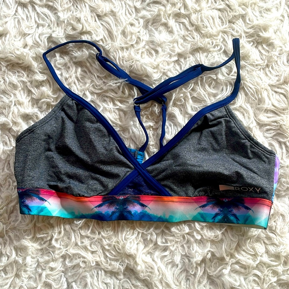 3/$20! NWOT ROXY sports bra size large / extra large!